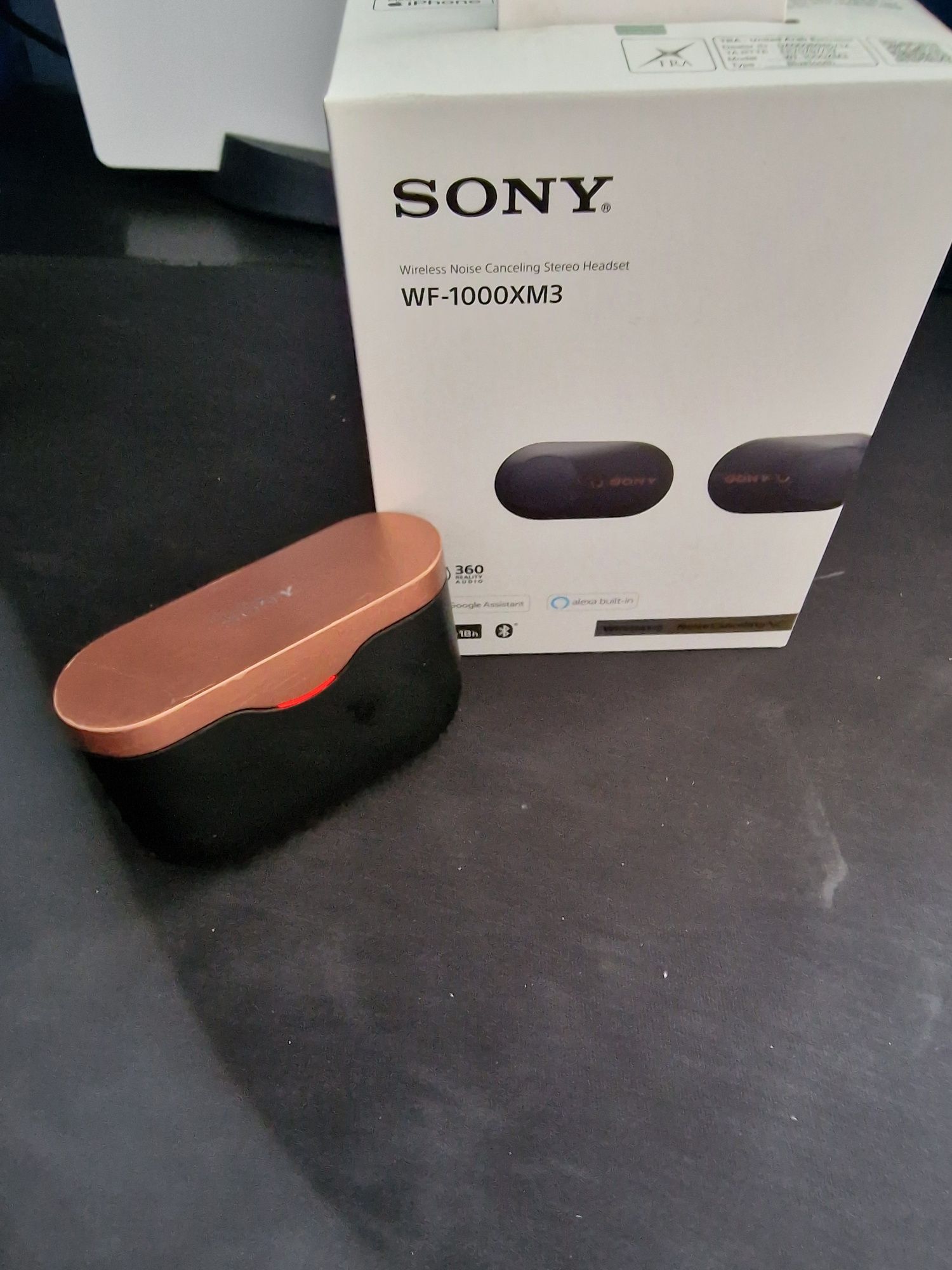 Sony наушники Беспроводные наушники с шумоподавлением WF-1000XM3