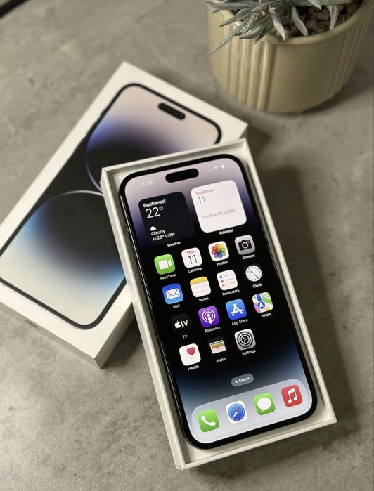 iPhone 14 Pro Max, 128GB, Space Black
