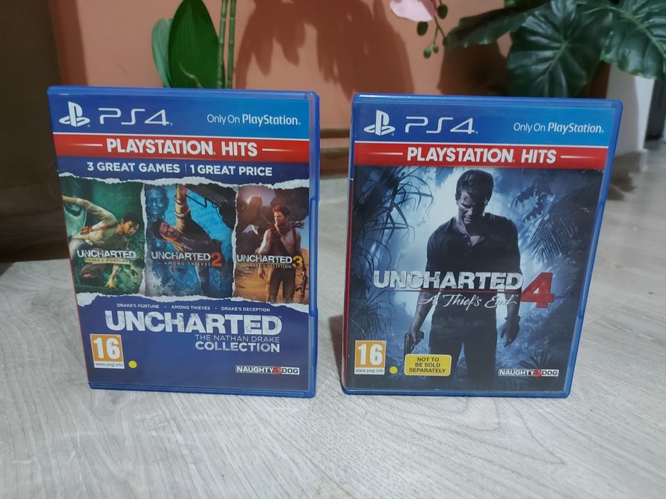 Pachet 4 Jocuri Uncharted 1,2,3,4 Playstation4, Playstation 5