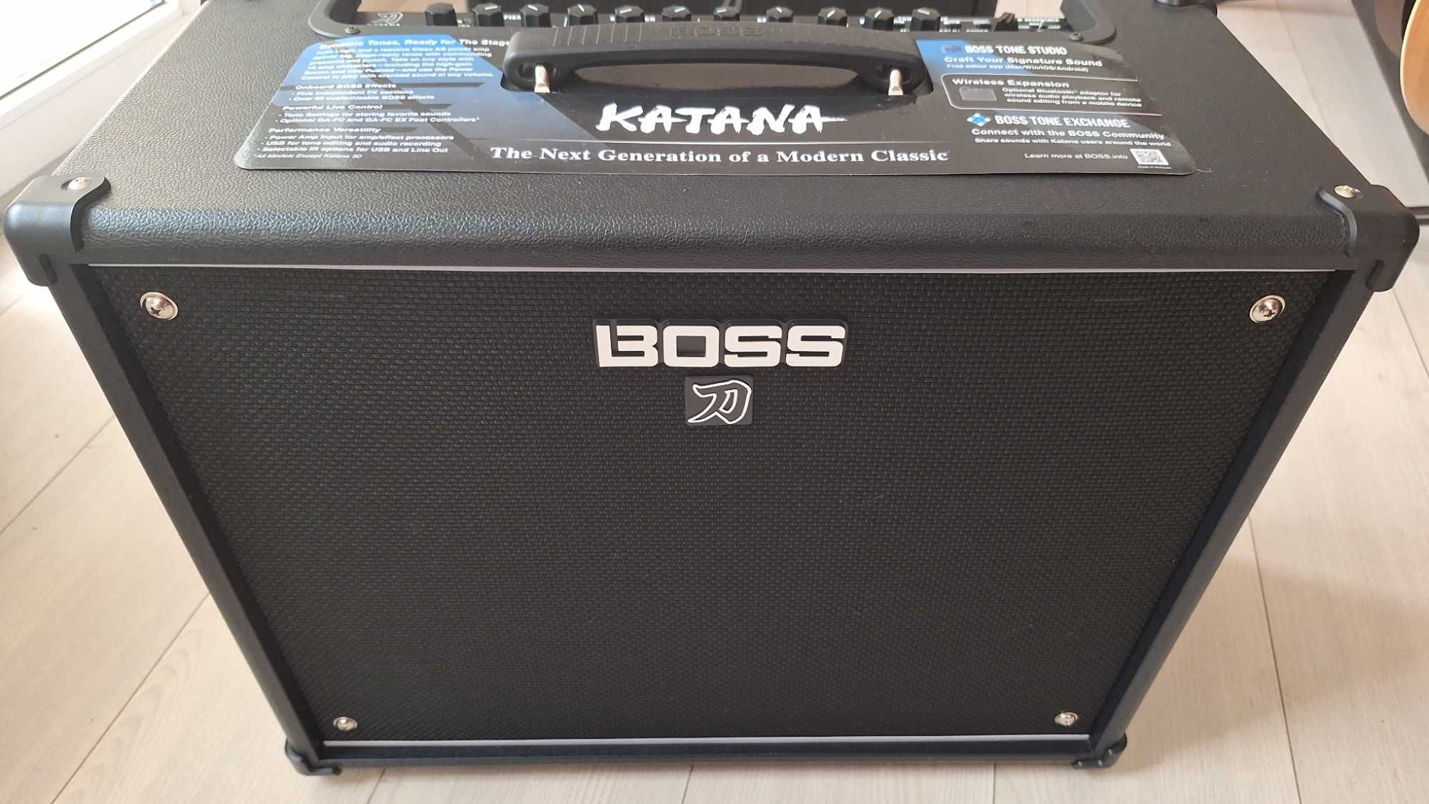 Boss Katana 100 Gen 3  с Boss BT-Dual Bluetooth Adaptor