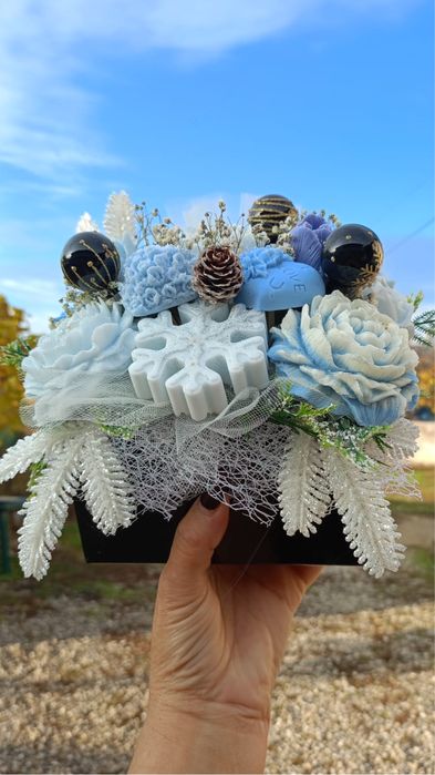 Buchete cadou unice din dulciuri si sapun parfumat