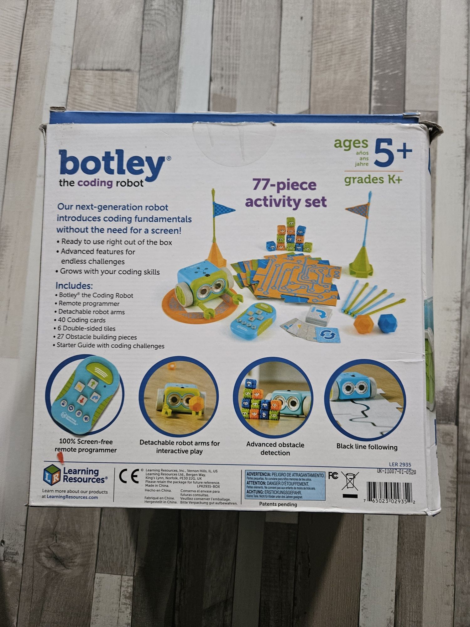 Botley Robot programabil STEM Learning Resources + 1 set accesorii