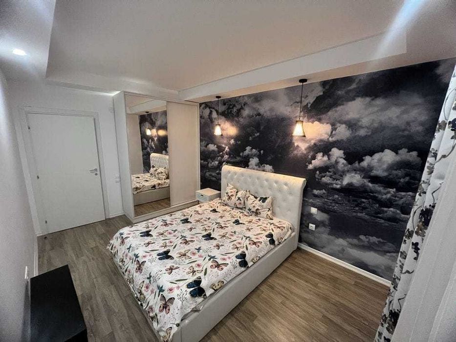 De închiriat 2 camere în Cosmopolis cu parcare, 52mp, mobilat complet