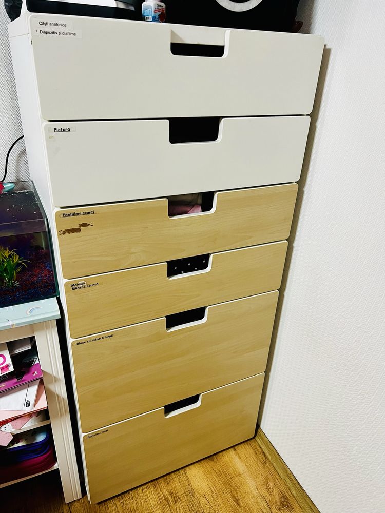 Mobilier cameră copil/bebe Ikea Stuva/Nordli