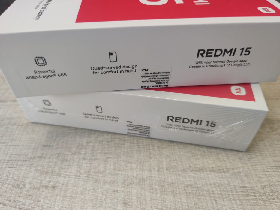 НОВ! Xiaomi Redmi 15 128GB 6RAM  2г. Гаранция!
