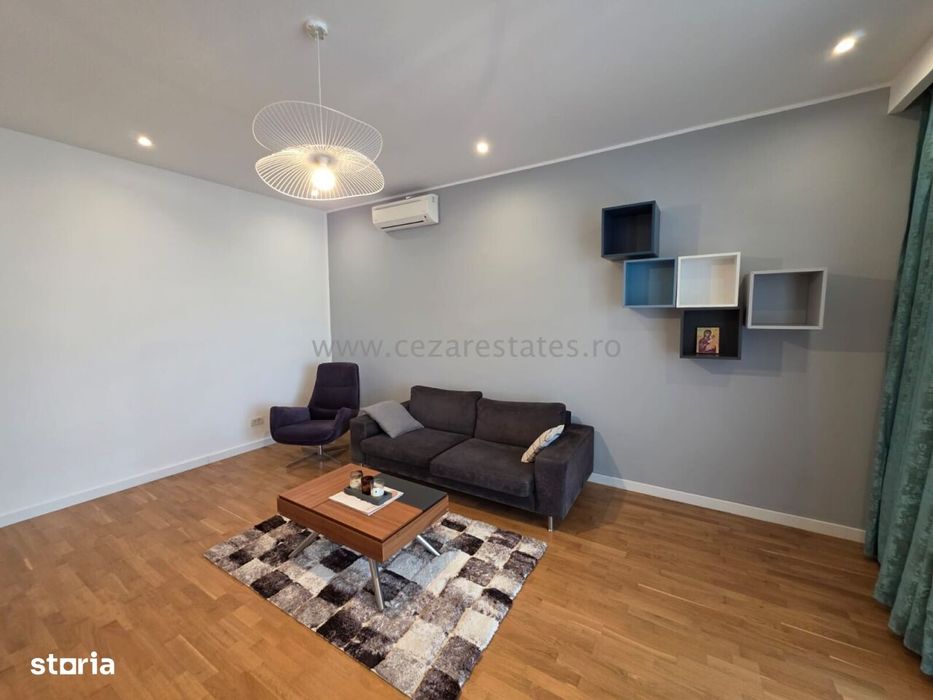 Herastrau Aviatiei De Inchiriat Apartament 2 Camere Modern Loc Parcare
