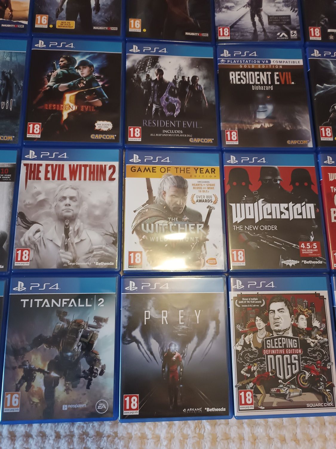 PlayStation 4 игри PS4 по 20 лв (60 игри - Перфектно Състояние)