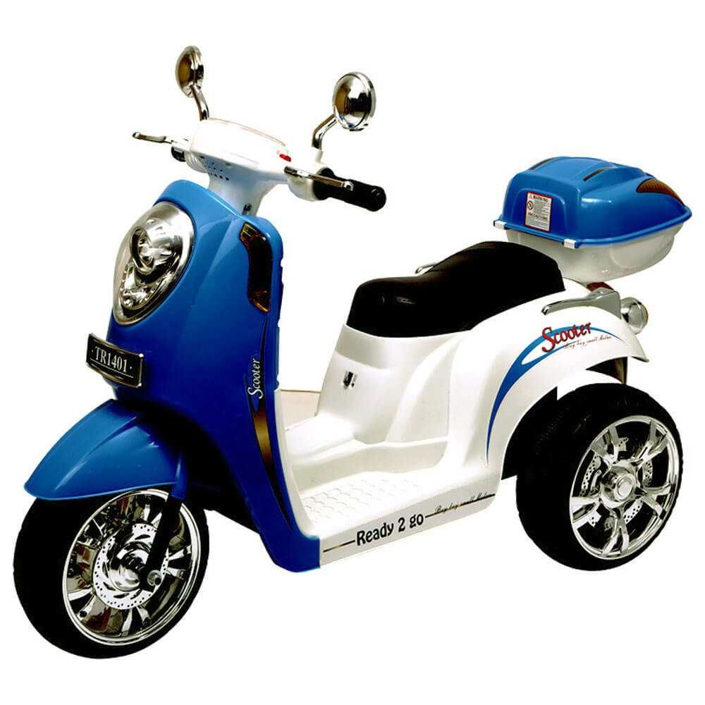 Motocicleta / Scuter electric pentru copii TR1401A cu cheie de pornire