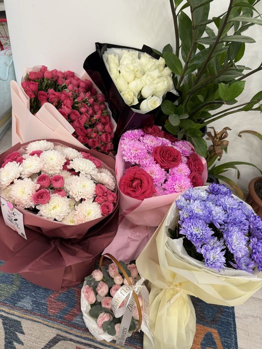 Цветы свежие буу