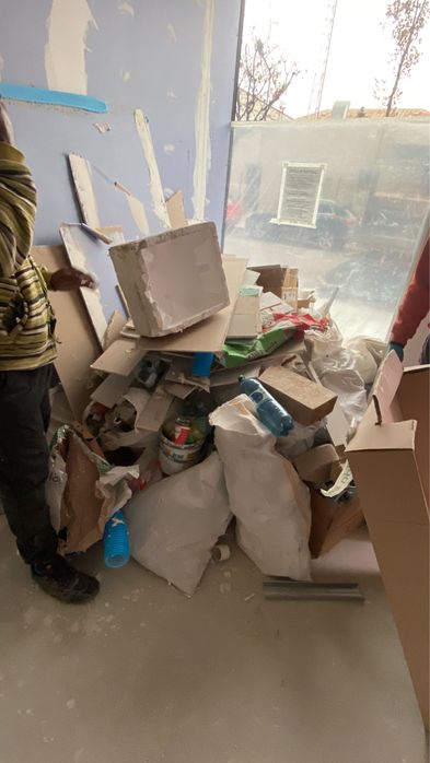 Debarasării Demolări Manuale Transport Moloz