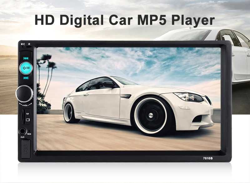 Мултимедия MP5 Player+Камера, 7″ 2D/Blu/HD/Touch Screen/USB/SD- 3347-1