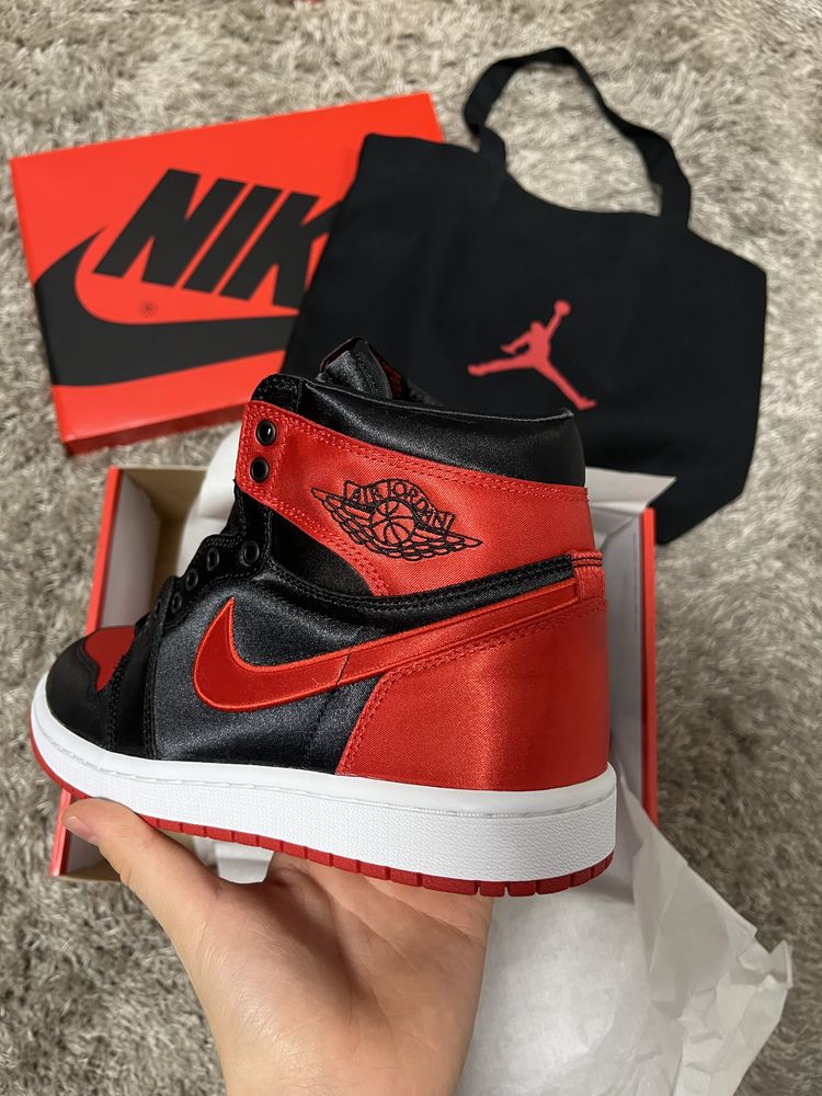 Jordan 1 High Satin Bred