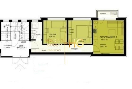 Продава се Тристаен апартамент в Варна, Възраждане 3 - 77 кв.м за 1156 €/кв.м - Снимка #2