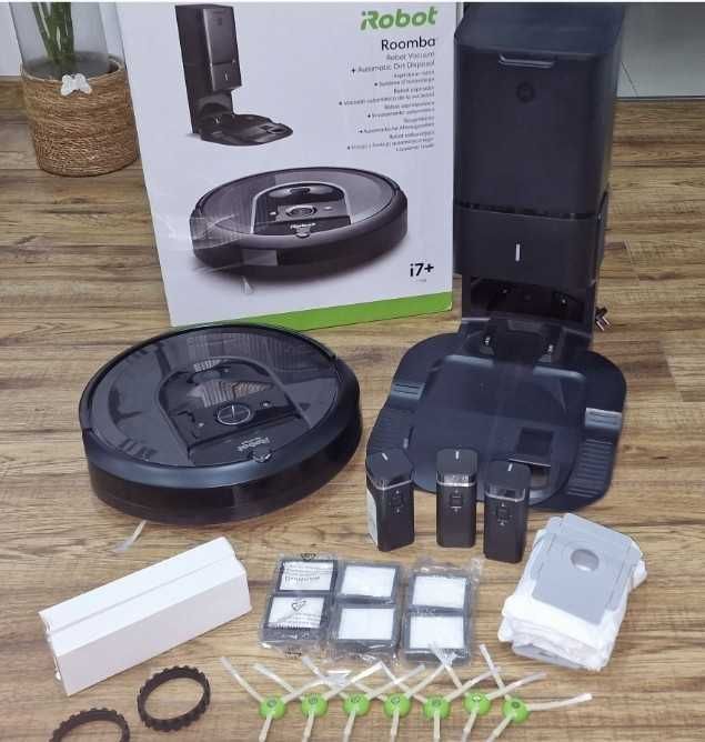 Подов Робот iRobot Roomba i7+ за сухо почистване