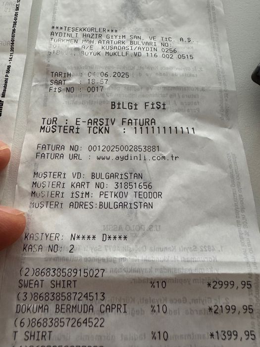 U.S. POLO ASSN. Дамски къси панталони, размер 38