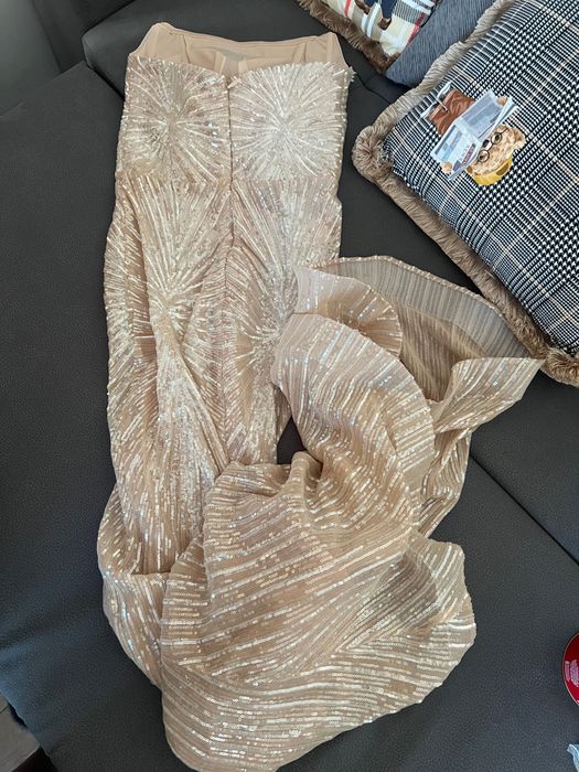 Официална рокля с паети