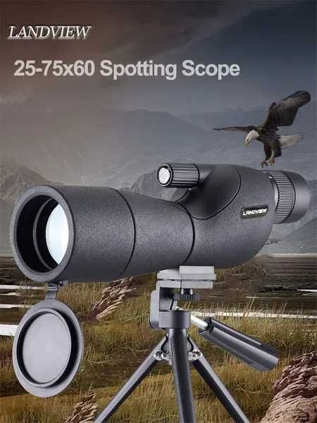 Професионален мощен монокулярен телескоп 25-75x60