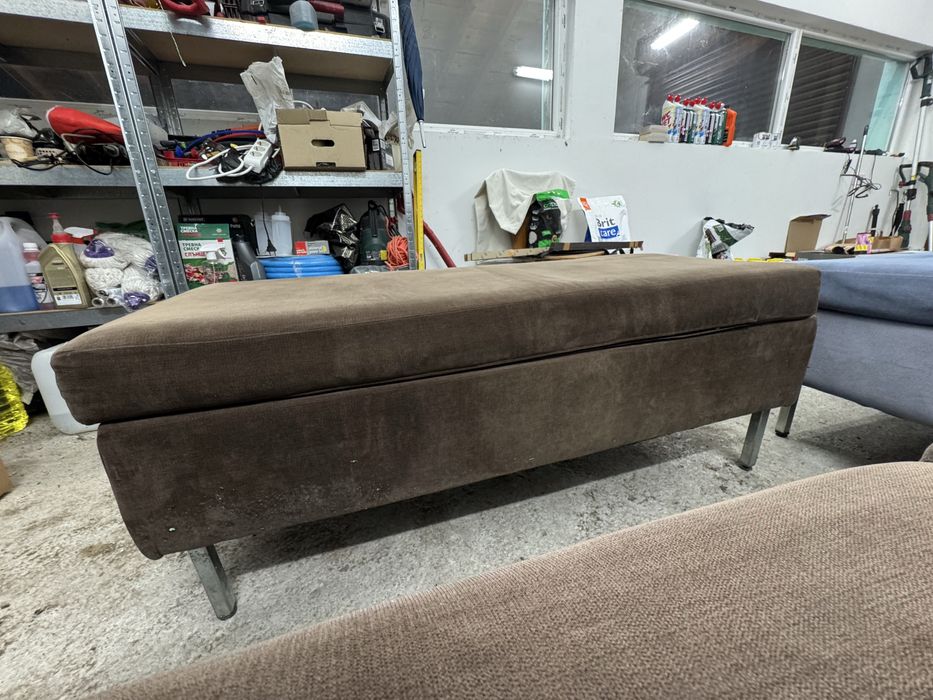 Меки дивани (кафяви и сини)