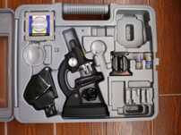 Microscop optic Kit cutie -  corp solid din metal