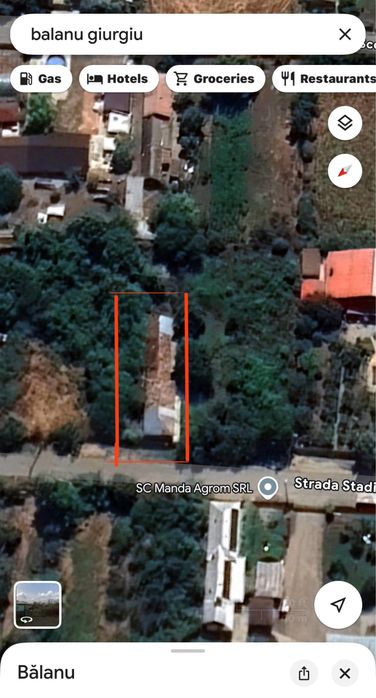 Vand Teren 970 mp cu casă + anexe, Stănești–Bălănu