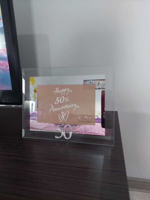 Ramă foto 50 de ani aniversare