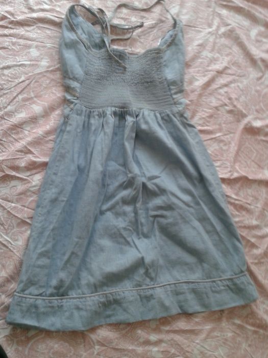 rochita bumbac denim marimea S second hand