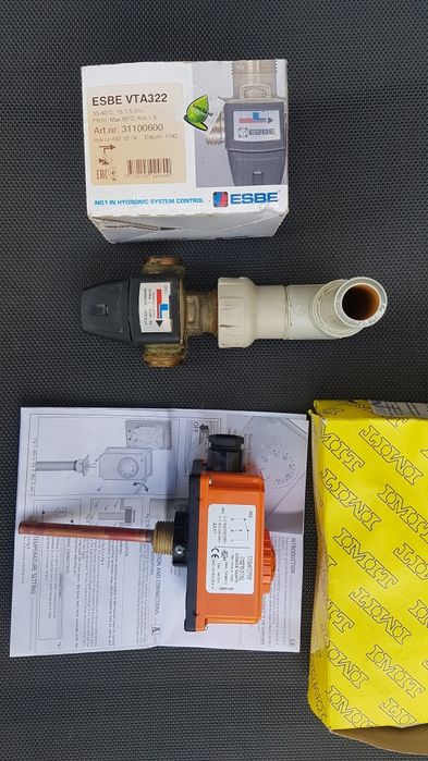 Vas expansiune si termostat centrala termică