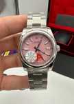 rolex oyster 36mm silver