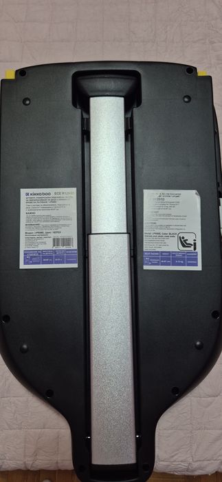 Столче за кола Kikka Boo i-Prime Black+ isofix база