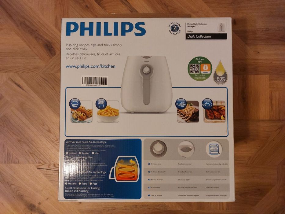 Philips Daily Collection Airfryer 800 gr. HD9216