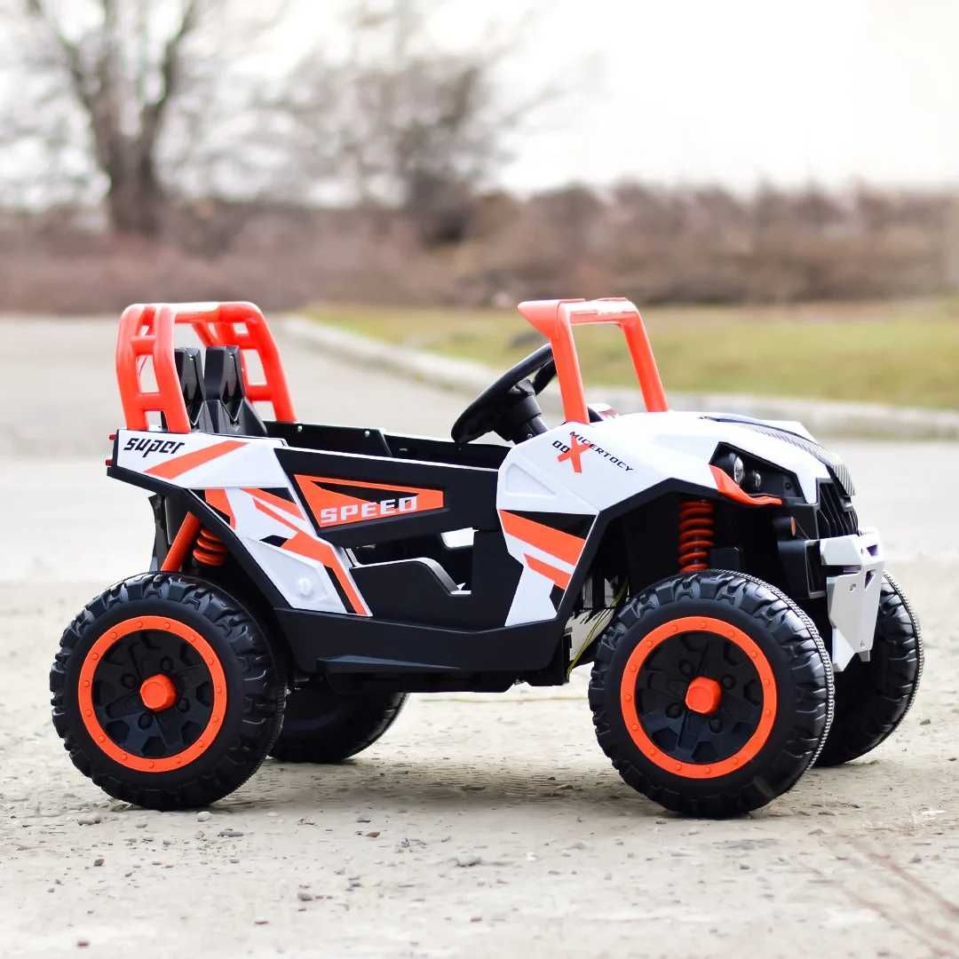 UTV electric pentru copii 2-5ani, RSR, 4x4, 120W, 12V 7Ah Bluetooth