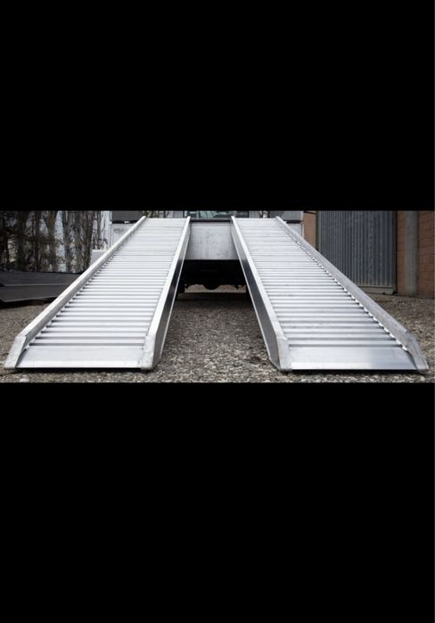 Rampe aluminiu încărcare buldo excavatoare bob cat auto etc