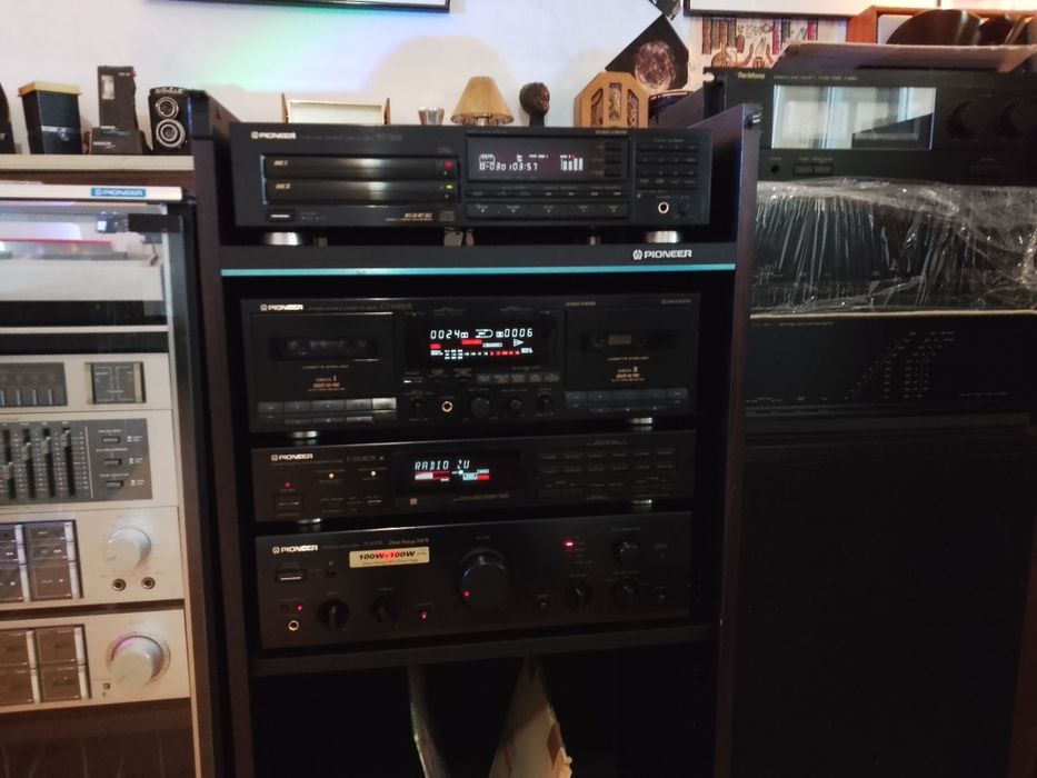 Amplificator Pioneer A 505 r/  Cd Player Pioneer, Deck Pioneer , Rack