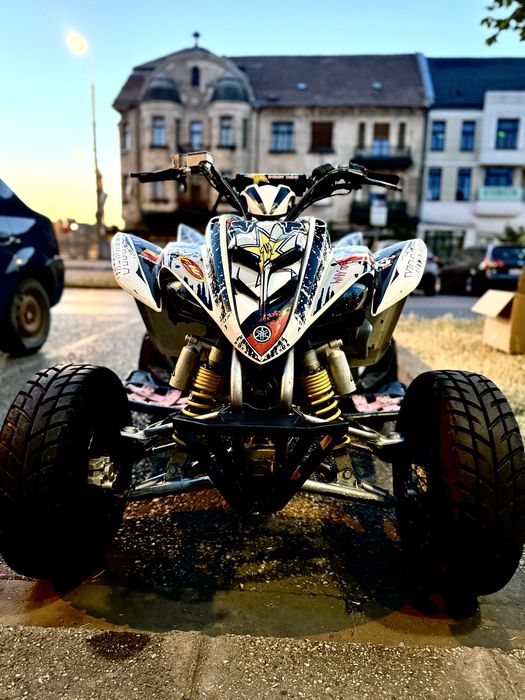 Yamaha raptor 350R 2007 cu numar negru!