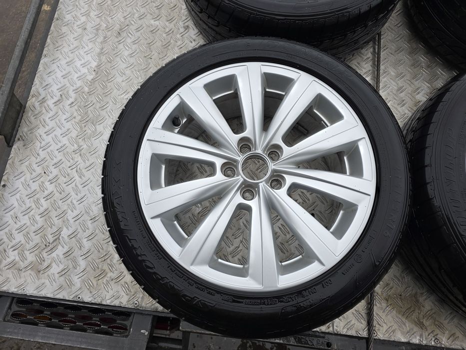 Roti 5x100 Polo,Fabia,Ibiza 215 45 R16 jante originale polo 6R