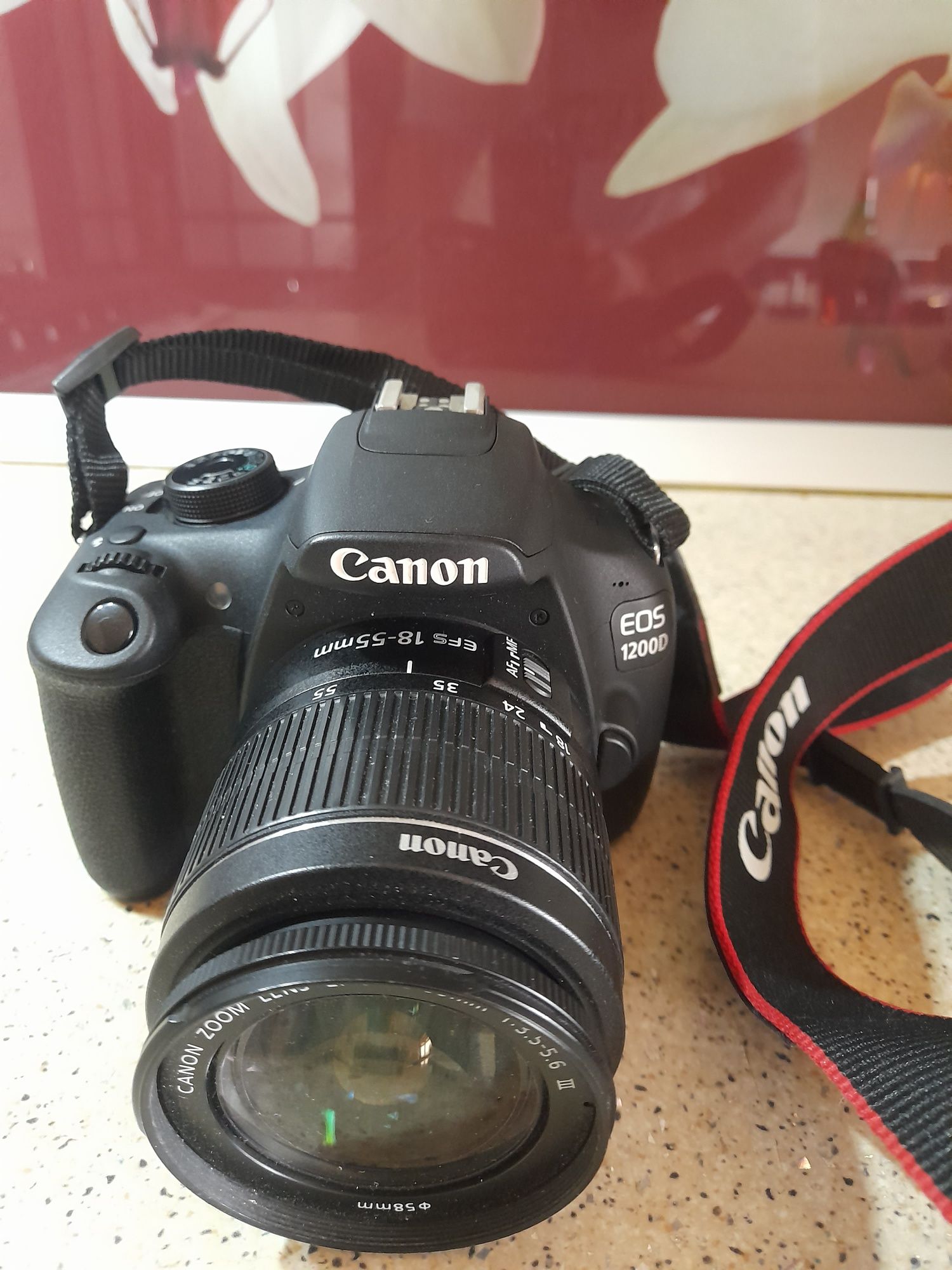 Aparat foto Canon EOS 1200D+obiectiv EFS 18-55mm