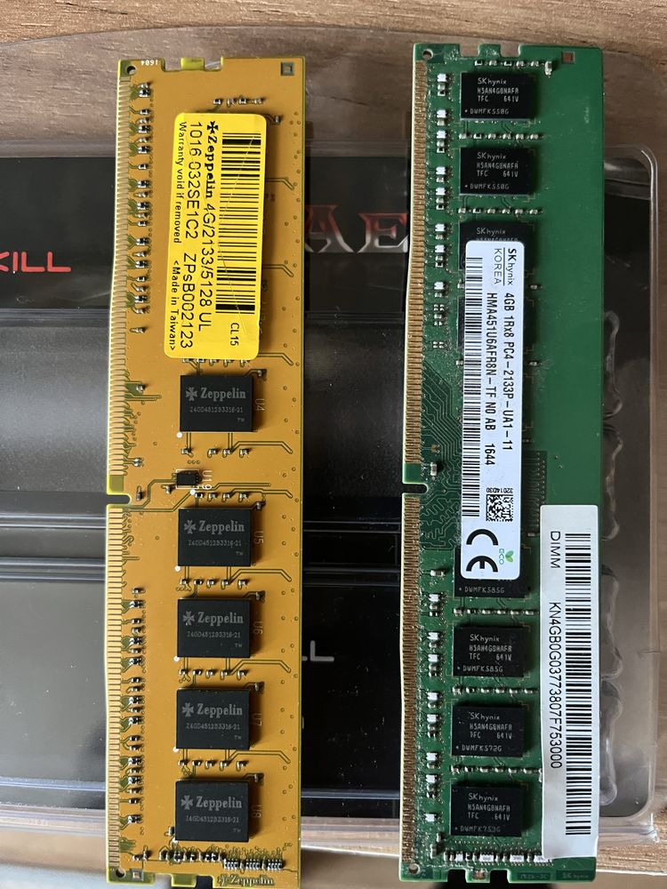 Оперативна память ddr4 2x4