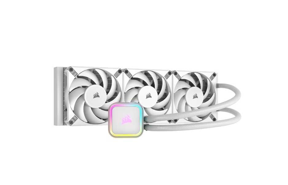 Cooler Corsair iCUE H150i ELITE RGB aio 360 white AM5 Intel Garantie