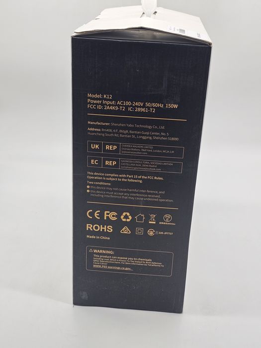 Putrims k12  Proiector【1200 ANSI/Google TV】Suport oficial pentru proie