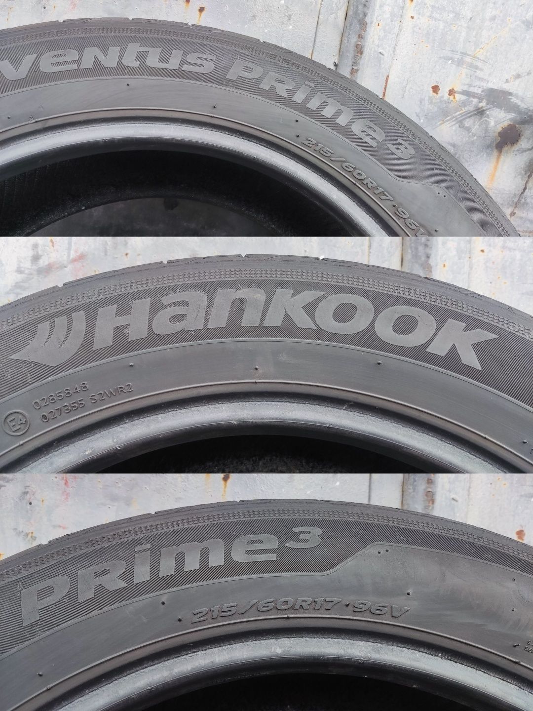 4бр. летни гуми 215/60/17 Hankook Ventus Prime 3 
dot2822
7mm
Много до