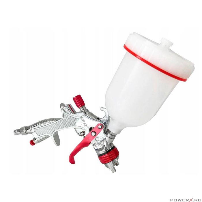 Pistol de vopsit, duza 1.3mm, 600ml, Verke