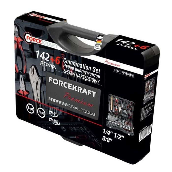 Гедоре 142+6 части ForceKraft premium