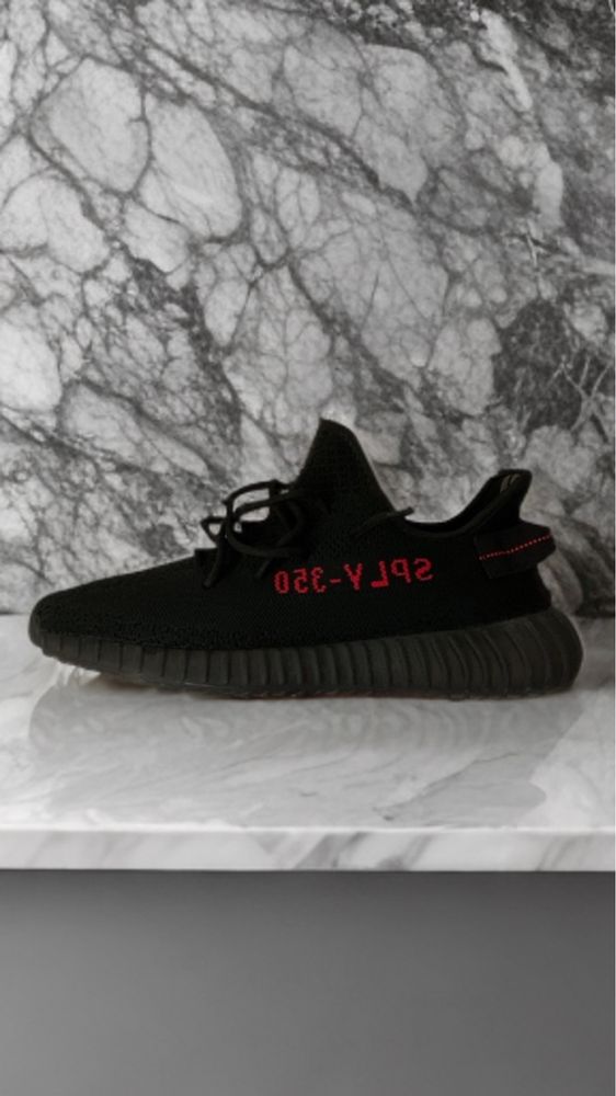adidas Yeezy Boost 350 v2 Black Red “BRed” 45