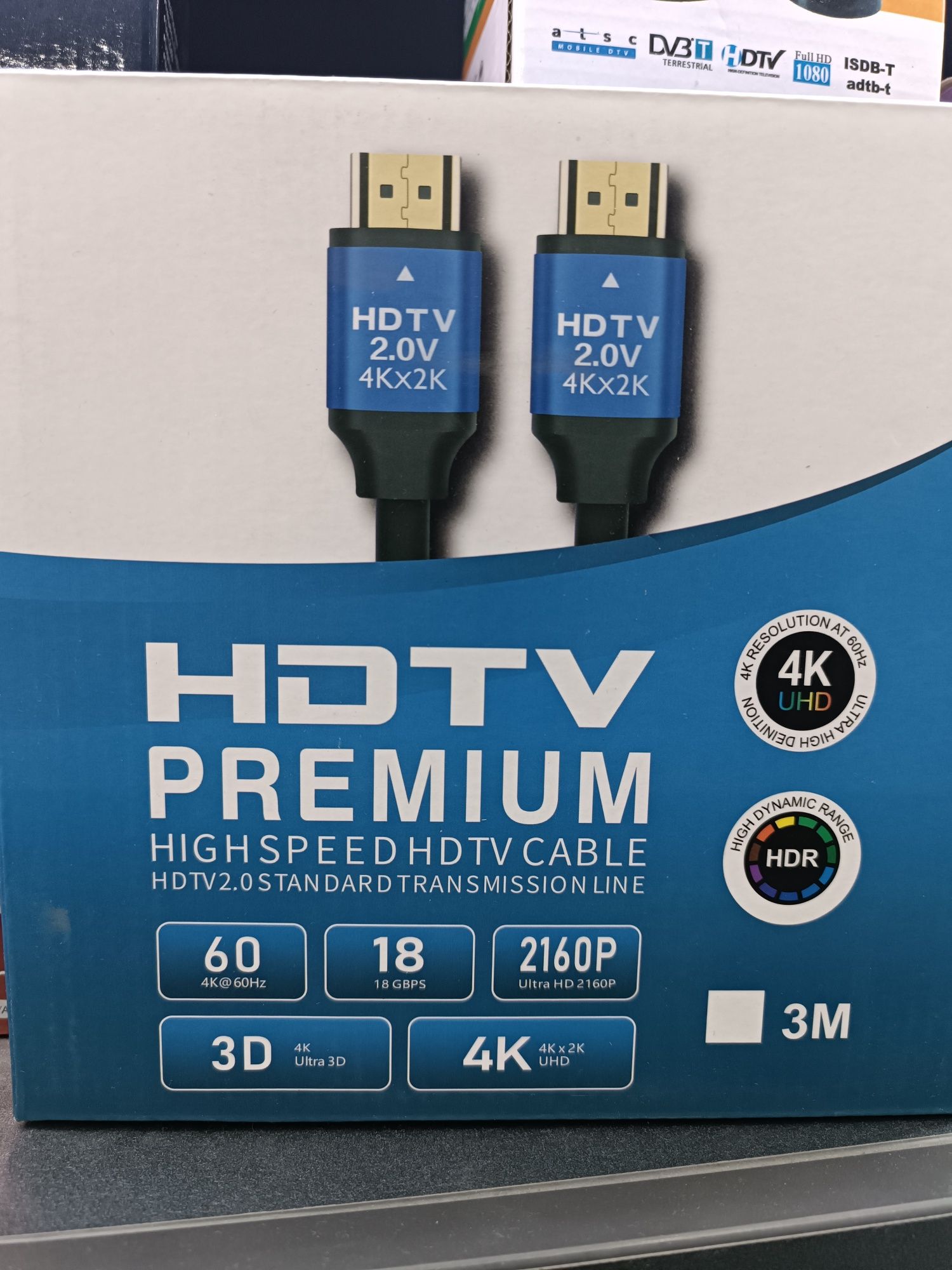 Скидка! Hdmi кабель 20 м / 4 k premium