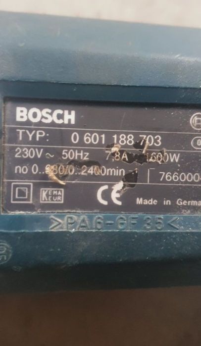 Masina de carotat Bosch GDB 1600 Professional