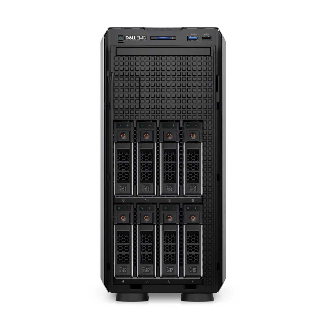 Cервер Dell PowerEdge Т350 Tower Chassis, 4x3.5”
