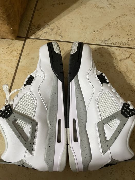 Jordan 4 white cement