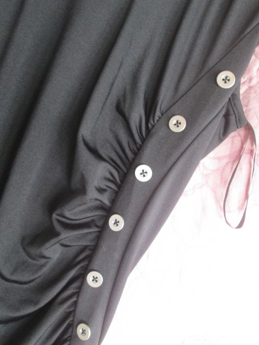 rochie neagra eleganta  deosebita  Flame 38