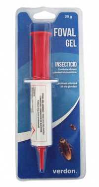 Gel insecticid pentru combaterea gandacilor Foval Gel 20g.