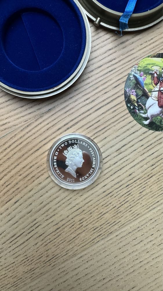 Сребърна Монета 1 oz 2011 Алиса в страната на Чудесата NewZealandMint